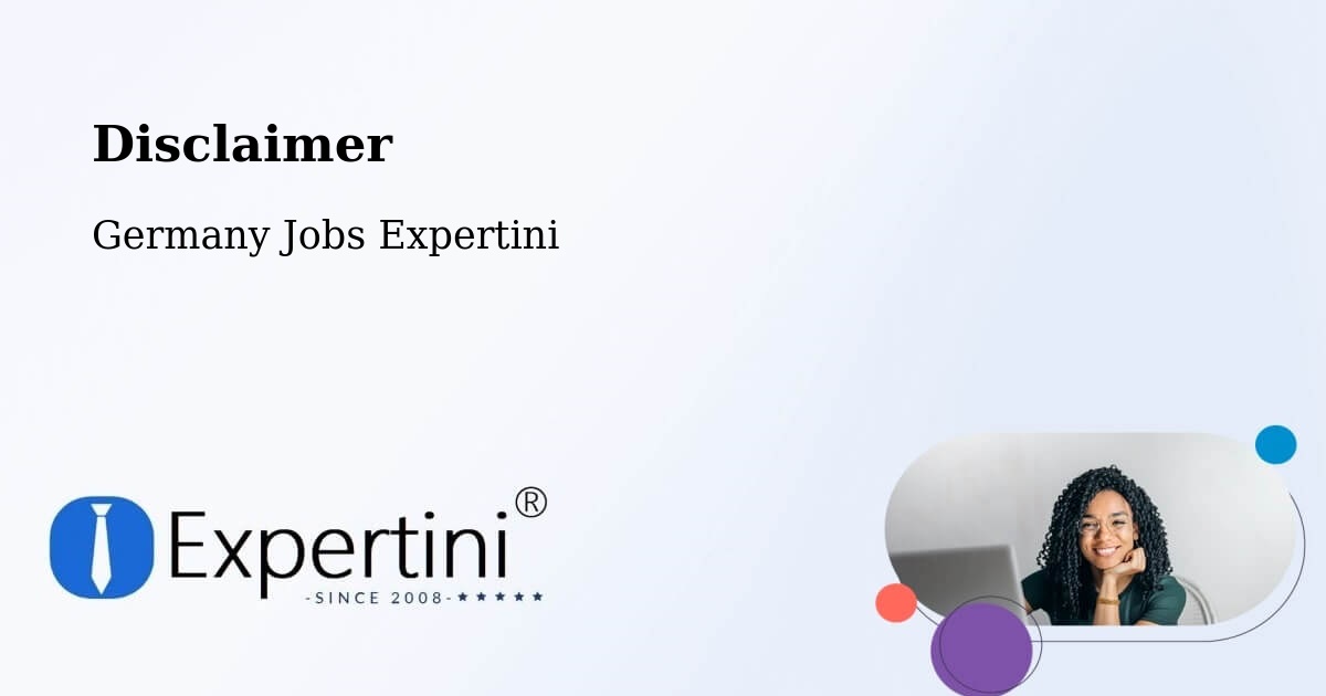 Disclaimer – Igel - Germany Jobs Expertini